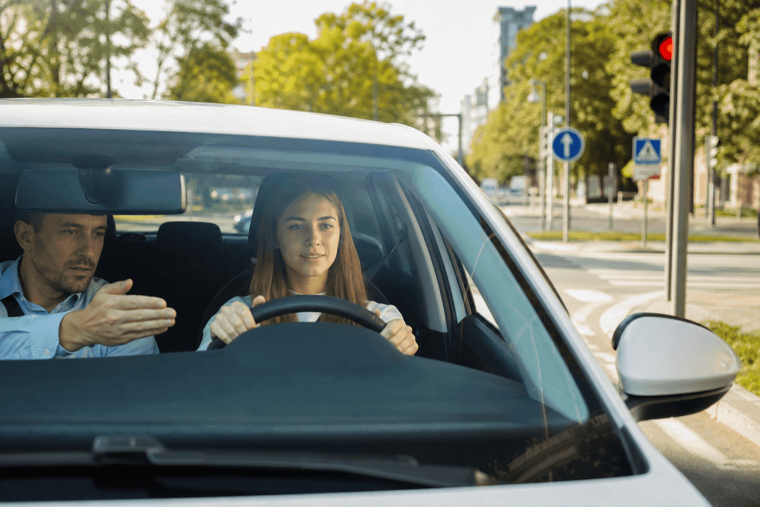 Pregătire pentru examenul auto practic — Auto David