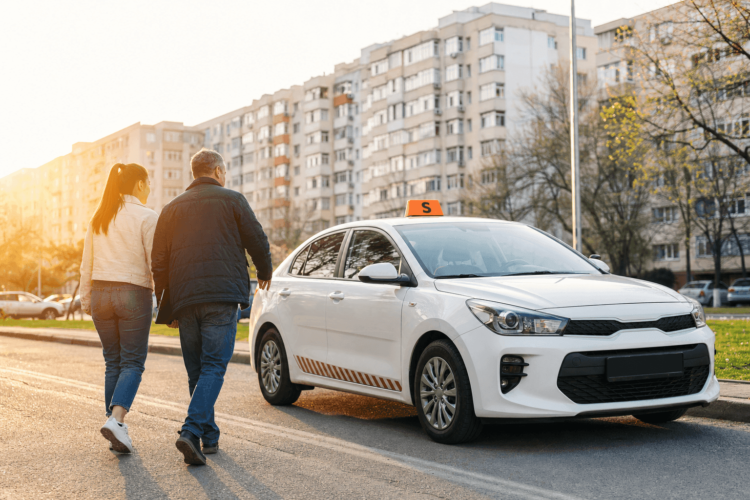 Mașină de școală în Sector 4 București — Auto David
